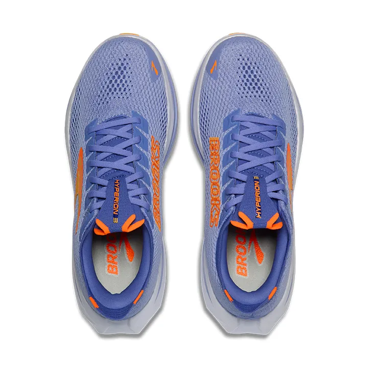 Brooks Sports Inc. Women's Hyperion 3 Blue Heron/Orange/White