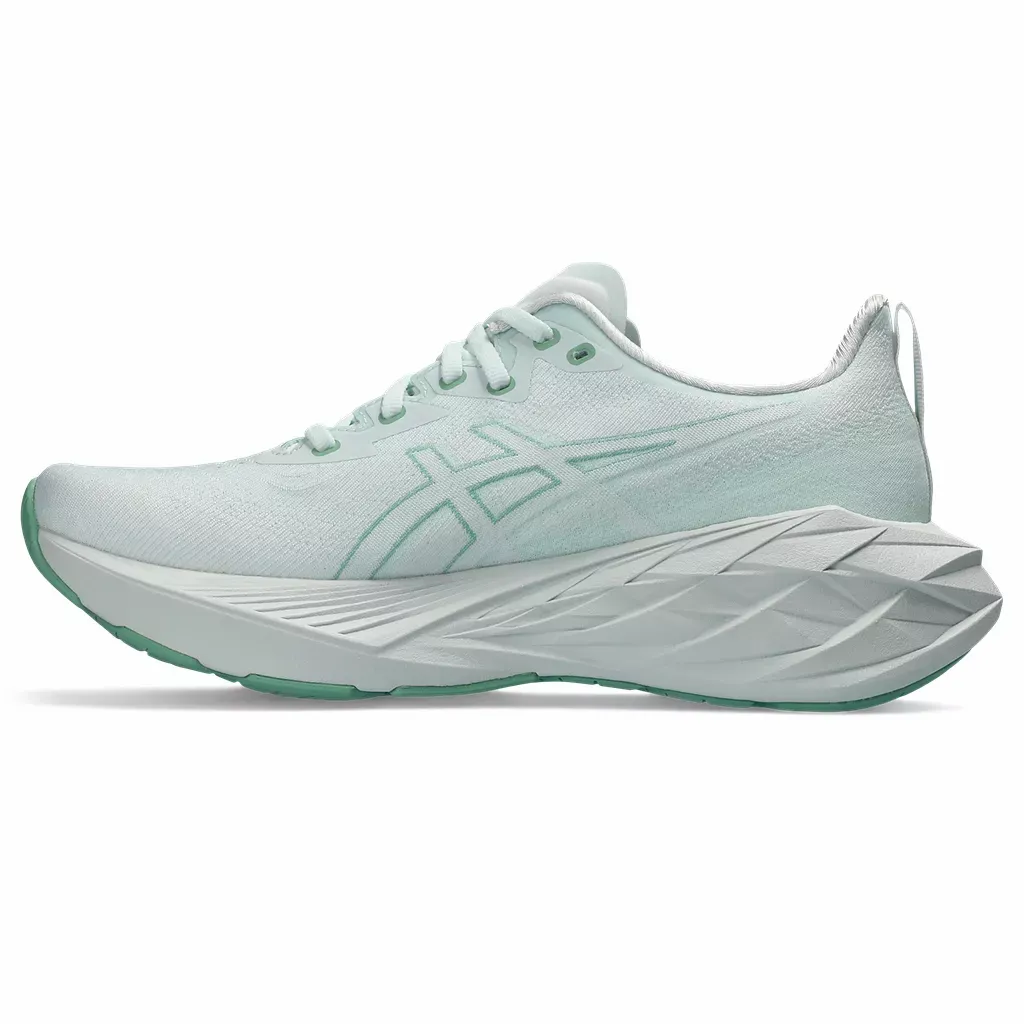 Asics America Women's Novablast 4 PALE MINT/WHITE